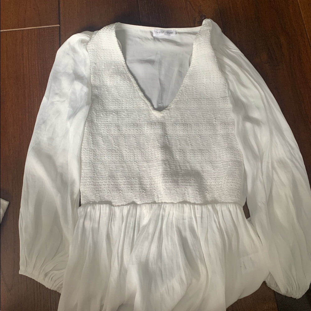 white blouse